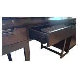 U - Aspenhome Desk with File Cabinet