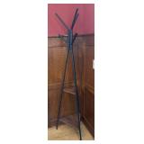 ML - Tall Coat Rack with Shelf