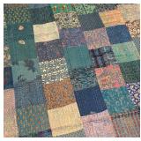 LL  - Handmade Patchwork Quilt Bedspread