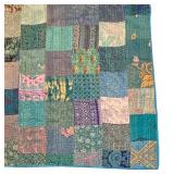 LL  - Handmade Patchwork Quilt Bedspread