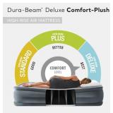 Queen INTEX -  Dura-Beam Deluxe Comfort-Plush Elevated: Built-in Electric Pump – 18in Bed Height