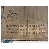 Onlyfire - BBQ Wood Pellet Grill Smoker with Digital Control LED Screen Meat Probe 2 Tiers Cooking Area