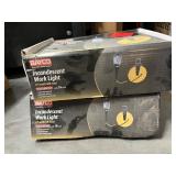 Quantity 2 - BAYCO Ext. Cord Reel, w/Hand Lamp, 16/3AWG, 50ft