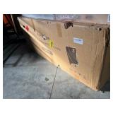 44 Inch Compost Spreader with T Shape Handle - for Top Dressing Compost, Fertilizer and Mulch