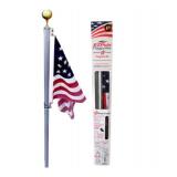 EZ POLE - 21 Ft DEFENDER (NO ROPE) FLAGPOLE - Made in the USA