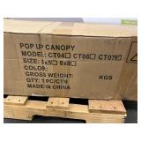 ABCCANOPY S1 Commercial Pop Up Canopy Tent with Sidewalls - 10x10
