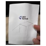 JOYTUTUS Vehicle Awning Roof Rack Pull-Out Sun Shade UV50+, Weatherproof Side Awning for Camping, Car Sunshade with Adjustable Hardware, Quick Set-up, SUV/Truck/Van/Jeep