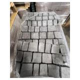 Pallet Sale!! 150+ sq ft - Riccobene 23.5-in L x 11.75-in W x 1-in H Irregular Charcoal Concrete Patio stone