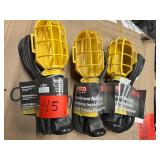 Quantity 3 - Bayco Incandescent Trouble Light - 25