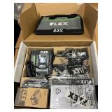 FLEX FXM204-2B 24V BRUSHLESS 2 TOOL COMBO KIT DRILL DRIVER WITH TURBO MODE AND IMPACT DRIVER WITH QUICK EJECT
