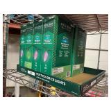 Quantity 8 - Holiday Living 25 ct - Multicolor C9 Christmas Lights