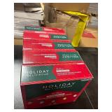 Quantity 5 - Holiday Living - 25 ct Incandescent Multicolor Ceramic C9 Lights