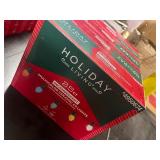 Quantity 5 - Holiday Living - 25 ct Incandescent Multicolor Ceramic C9 Lights