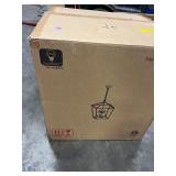 Hukoro 8 -Light Matte Black Traditional Geometric Medium Hanging Pendant light