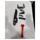 Assorted Knives and Emergency Tool Lot