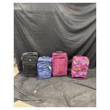 Assorted Rolling Suitcases Lot