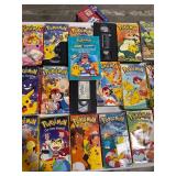 Large PokÃ©mon VHS Tape Lot