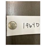 1964D Kennedy Half Dollar