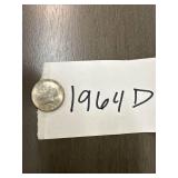 1964 D Kennedy Half Dollar