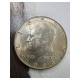1964 D Kennedy Half Dollar