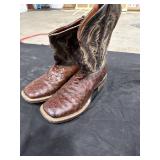 Dan Post Ostrich Cowboy Boots size 8