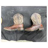 Dan Post Ostrich Cowboy Boots size 8