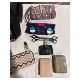 Assorted Handbags, Wallets & Cosmetics