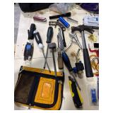 Assorted Tools, Hardware, & Lights