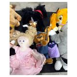 Assorted Plush Toy Lot