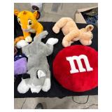 Assorted Plush Toy Lot