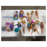Lot of 12 Fashion Dolls