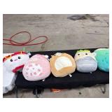 Six Squishmallows Plush Toys