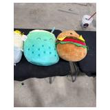 Six Squishmallows Plush Toys