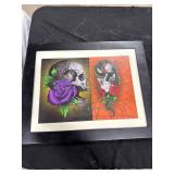 Three Framed Rock Artworks