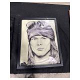 Three Framed Rock Artworks