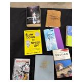 Assorted Books & Notebooks Lot