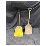 Pair of D-Handle Shovels