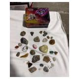 Assorted Stones, Minerals & PokÃ©mon Tin