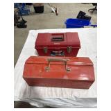 Two Red Toolboxes