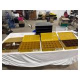 Parts Organizer Cases with Rack