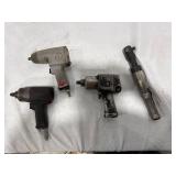 Pneumatic Impact Wrenches & Ratchet Lot