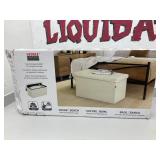 Seville Classics Foldable Storage Trunk/Bench