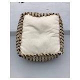 Woven Decorative Jute Cube