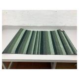Chilewich Wave Stripe Utility Mat â Green