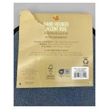 Hand Hooked Halloween Accent Rug