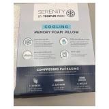 Serenity by Tempur-Pedic Cooling Memory Foam Pillow