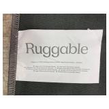 Chenille Area Rug - Alina Grey, 2.5