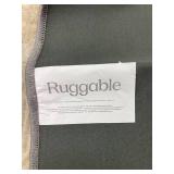 Chenille Area Rug - Alina Grey, 2.5