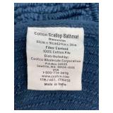 Cotton Scallop Bathmat