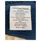 Cotton Scallop Bathmat